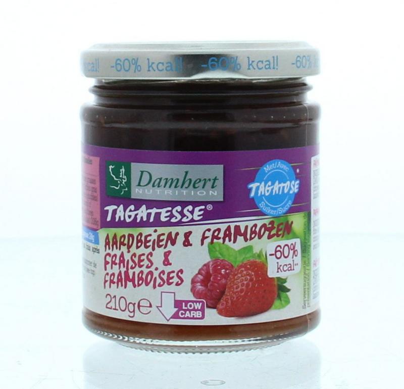 Damhert Tagatesse Confiture framboise/fraise | 210g