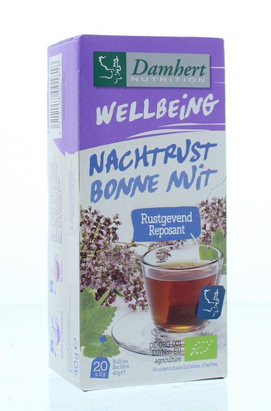 Damhert Wellbeing Tea Bonne nuit de sommeil | 40g