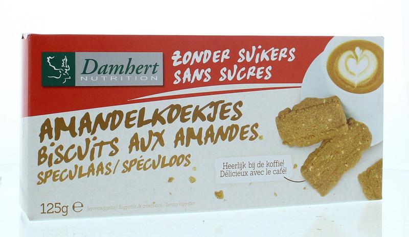 Damhert Sans Sucres Biscuits Aux Amandes | 125g