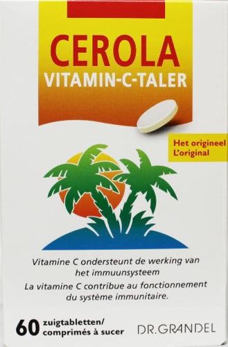 Dr.Grandel Cerola vitamine C 60 zuigtabletten