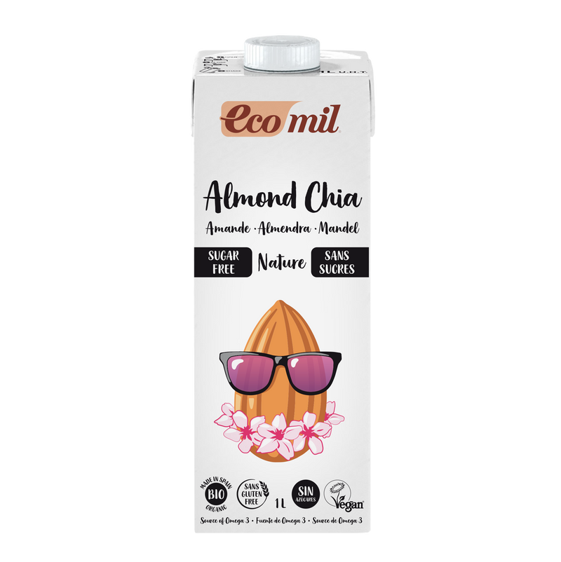 ECOMIL Amandel Chia Drank 1l(Low Carb)