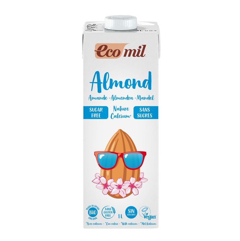 ECOMIL Amandeldrink + calcium ongezoet