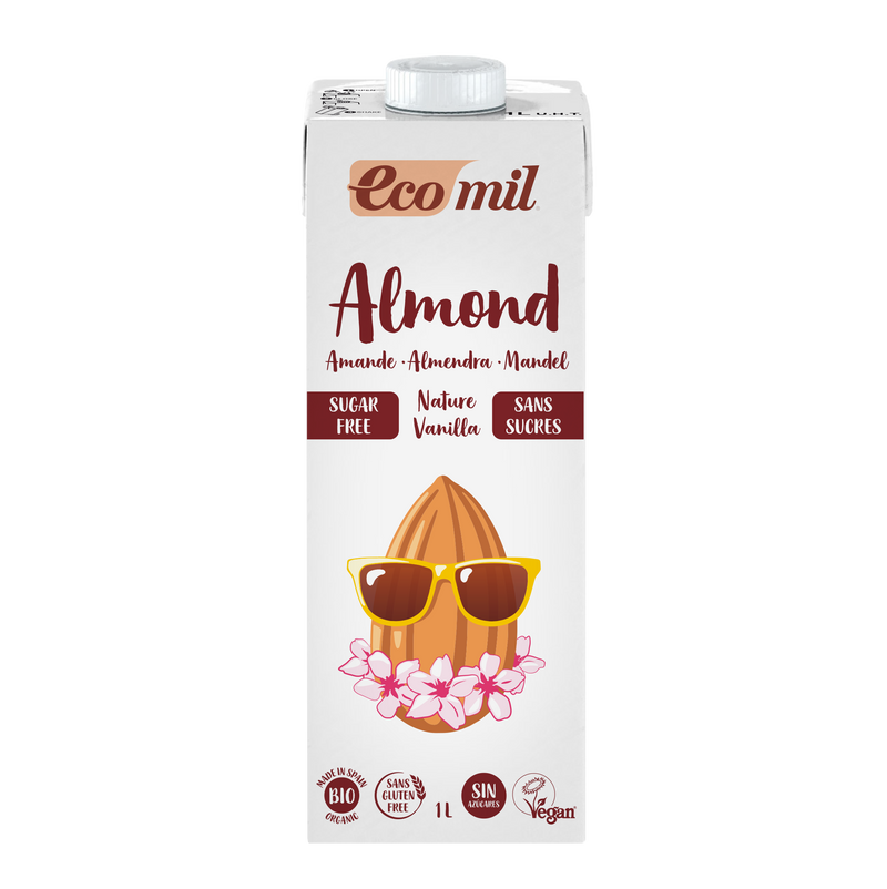 ECOMIL Amandeldrink + vanille ongezoet