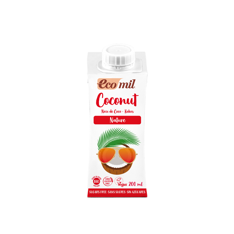 ECOMIL Coconut Milk ongezoet 200ml