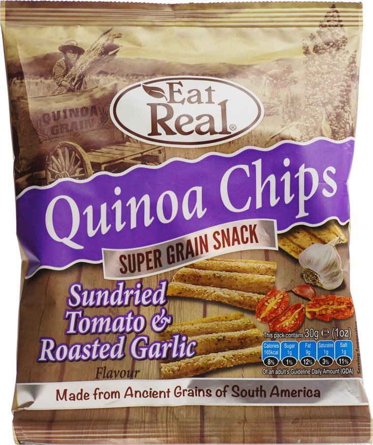 Eat Real Quinoa Chips tomato & roasted 30g