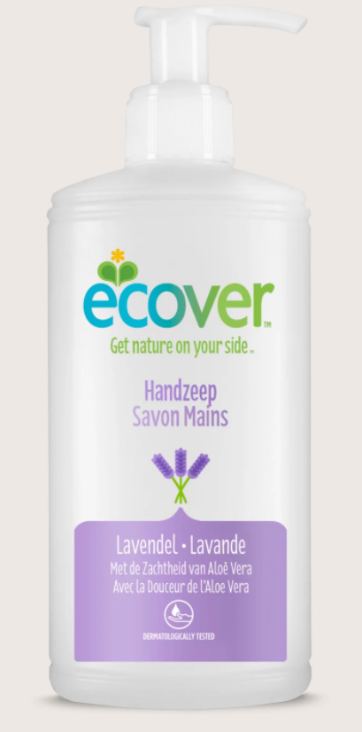 Ecover Handzeep lavend.  Aloe V. 250ml