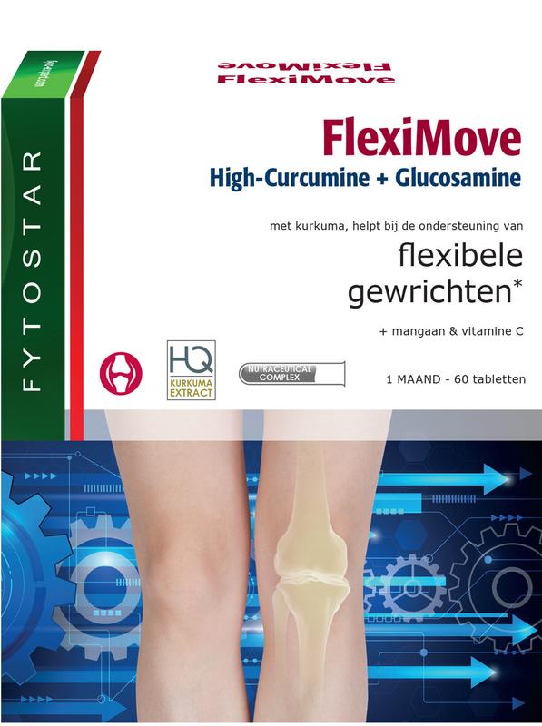FYTOSTAR FlexiMove Curcumine + Glucosamine 60 comprimés