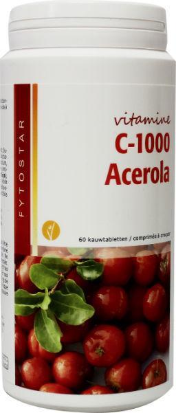 FYTOSTAR Vitamine C 1000 Acérola 60 comprimés