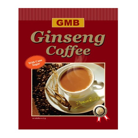 GMB Ginseng Café au lait et sucre 10 sticks