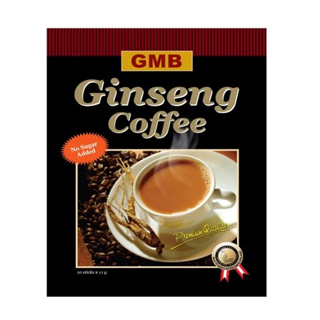 GMB Ginseng Koffie met melk zonder suiker 10 x 11g