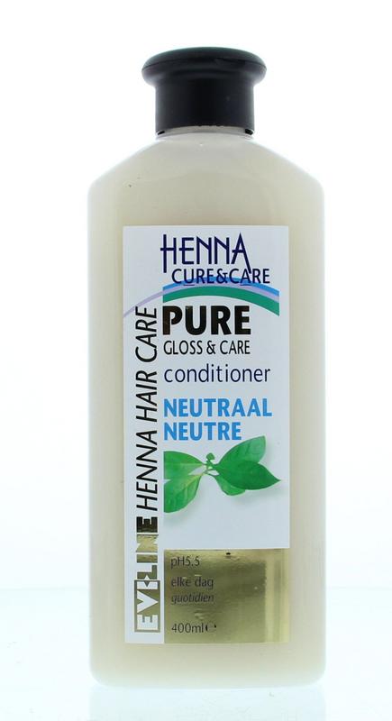 HENNA CURE&amp;CARE Après-shampooing (sans parabènes) neutre