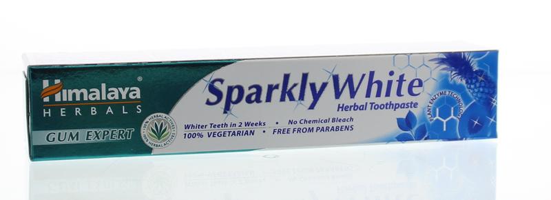 Himalaya Sparkly blanc aux herbes dentifrice 75ml