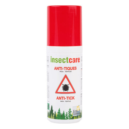 InsectCare Spray anti-tiques peau et textile 50 ml