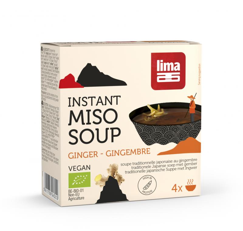 Lima Instant miso soep Gember 4zk
