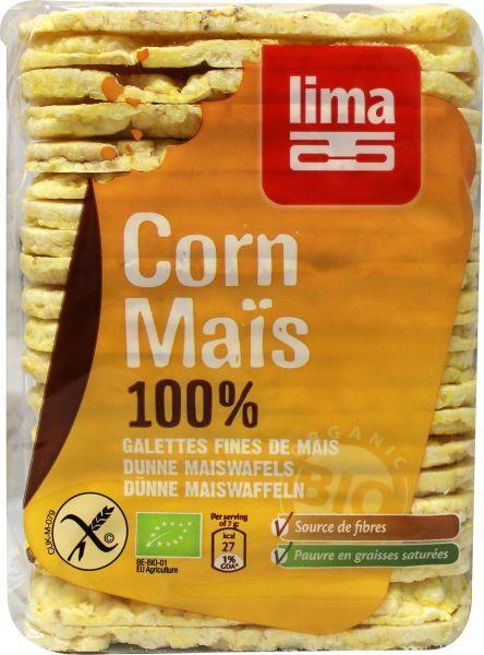 Rectangle de gaufres au maïs de Lima 140g
