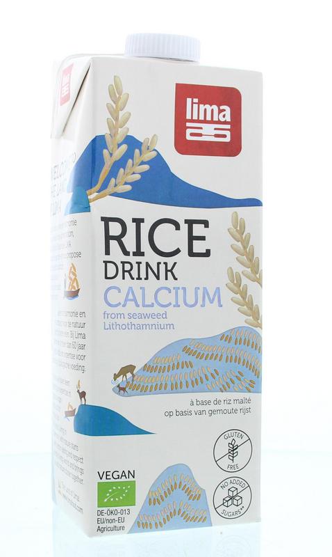 Lima Riz boisson calcium 1L