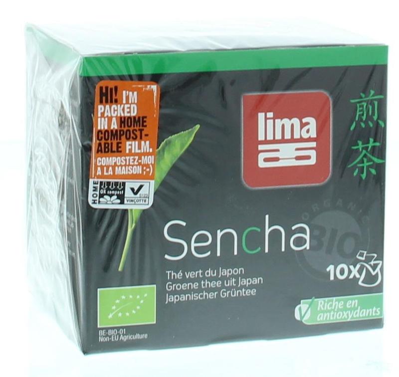 Lima Sencha green tea builtjes 15g