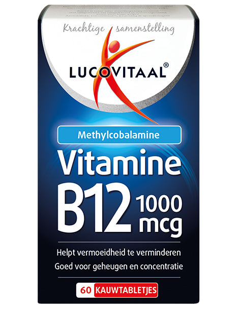 Lucovitaal B12 Vitamine 1000mcg Un par jour 60 comprimés