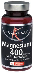 Lucovitaal Magnesium 400 L-tryptofaan 60 caps