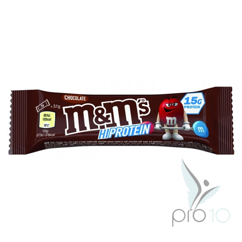 M&amp;M's Hi Protein Chocolate 51g