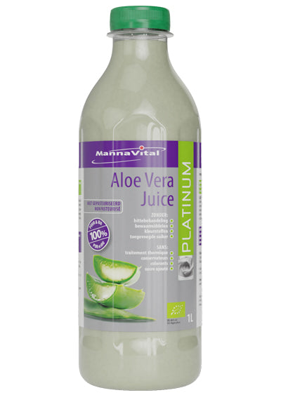 Mannavital Bio Aloe Vera Juice 1L