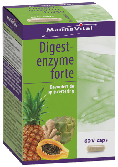 Mannavital Digest Enzyme Forte 60 capsules.