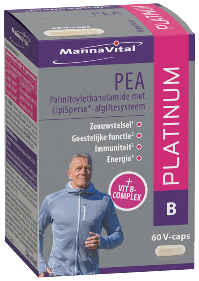 Mannavital PEA Platinum 30 bouchons en V