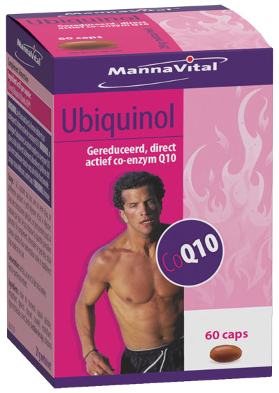 Mannavital Ubiquinol co-enzymze Q10 50 mg