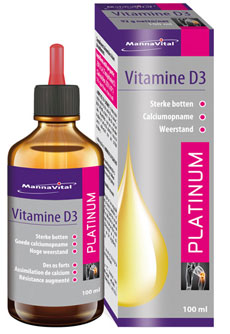 Mannavital Vitamine D3 Platine gouttes
