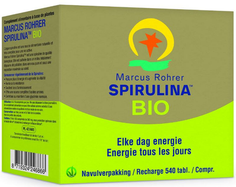 Marcus Bio-Spirulina Navul 3 x 180 tabletten