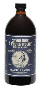 Marius Fabre Savon noir zwarte zeep navulling 1L
