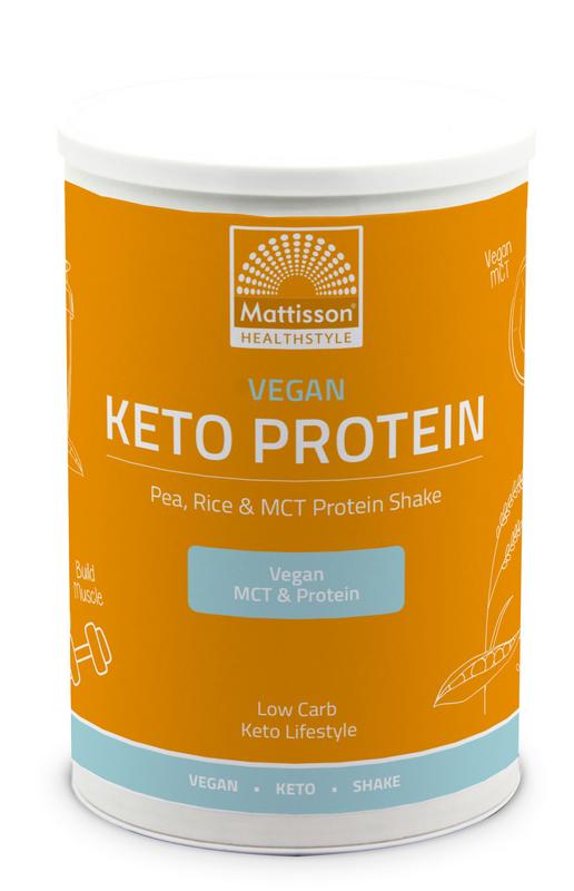 Mattisson Vegan Keto Protein Shake Pois-Riz MCT 350g