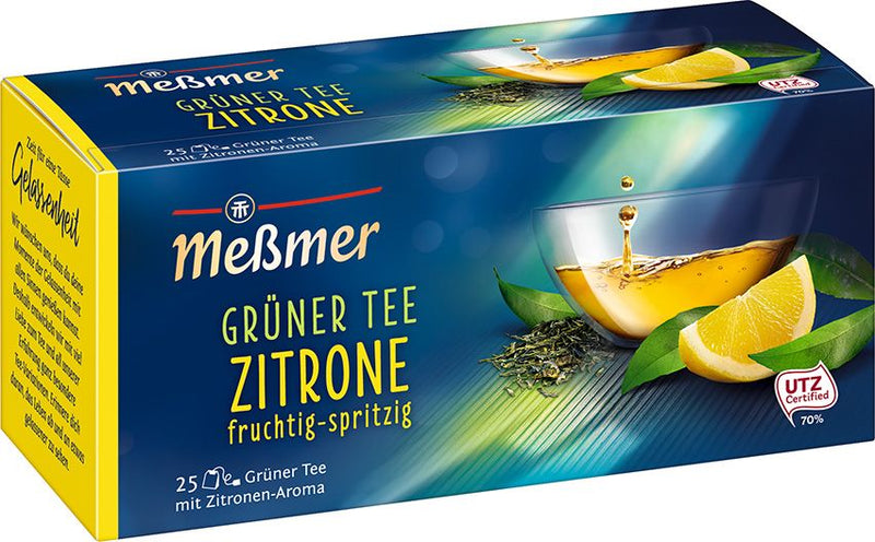 Meßmer Groene thee Citroen 25 builtjes