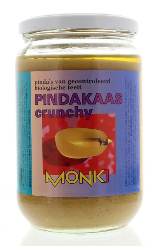 Monki Pindakaas crunchy m.z. 650g