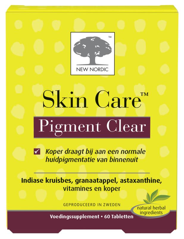 NEW NORDIC Skin Care Pigment Clear 60 tabletten