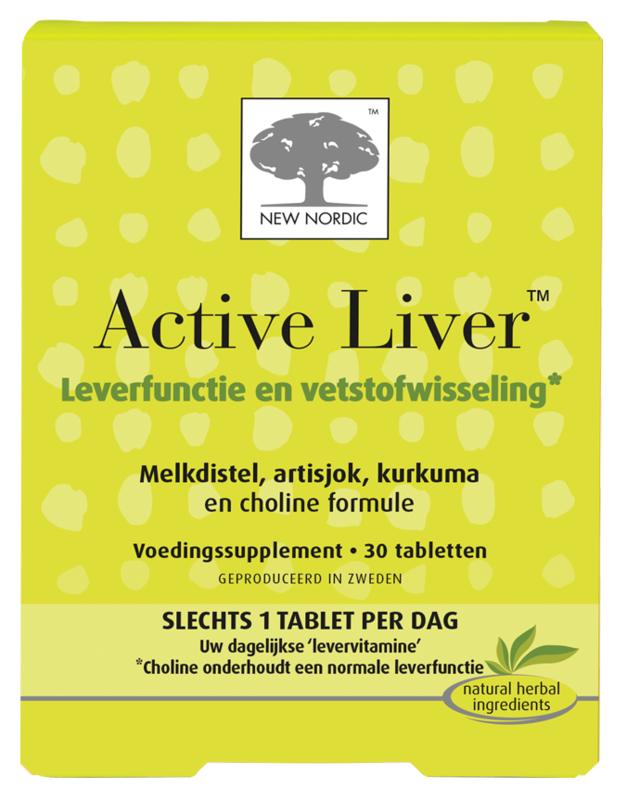 New Nordic Active Liver 30 tabletten