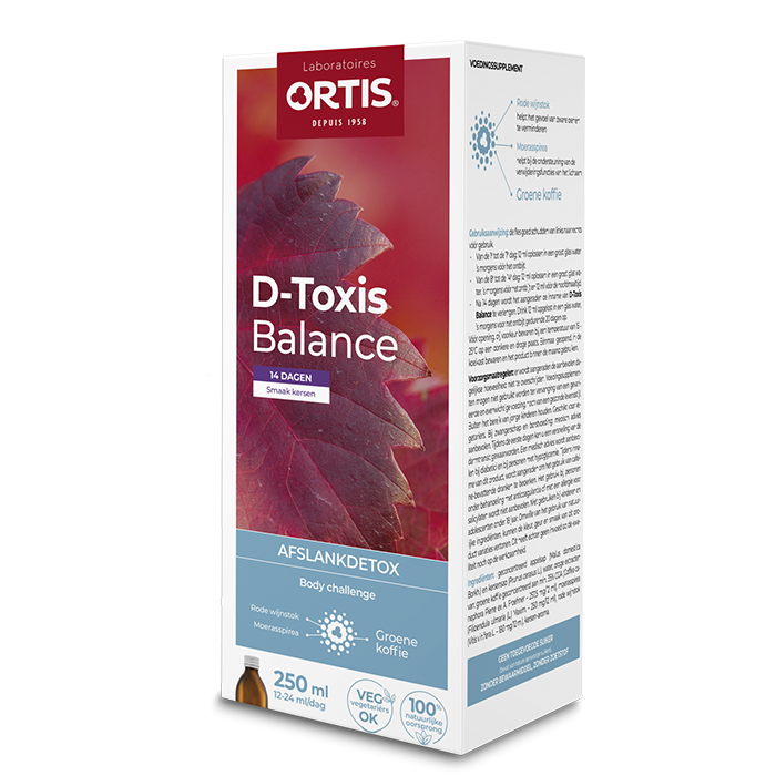 Ortis D-Toxis Balance Cerise 250 ml