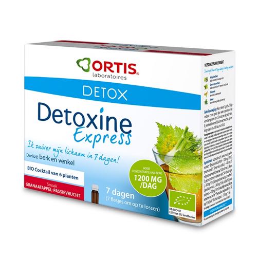 Ortis DETOXINE EXPRESS PAS/GRE 7 x 15 ml BIO