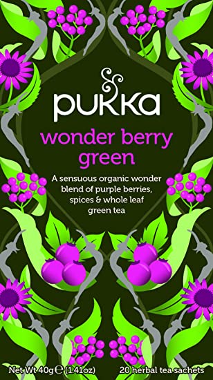 PUKKA Wonder berry green bio 20 builtjes