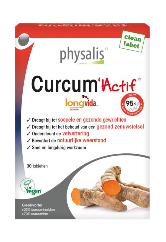 Physalis Curcum Actif 30 tabletten