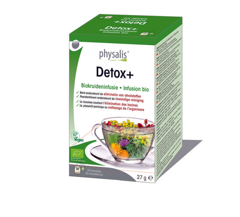 Physalis Detox + infusie 20 builtjes