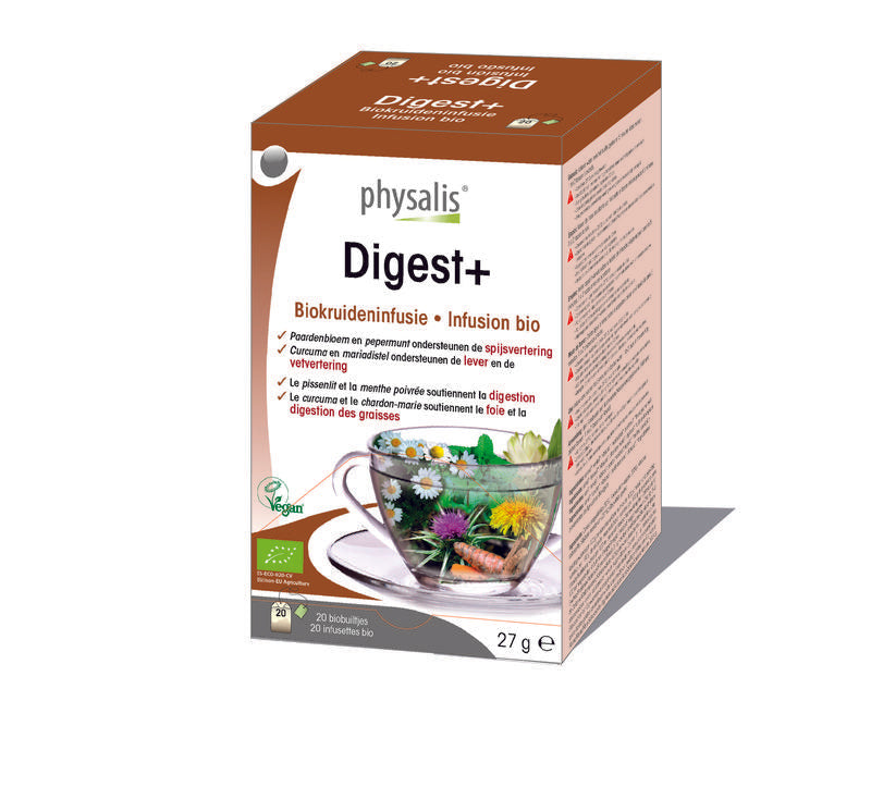 Physalis Digest + infusie 20 builtjes