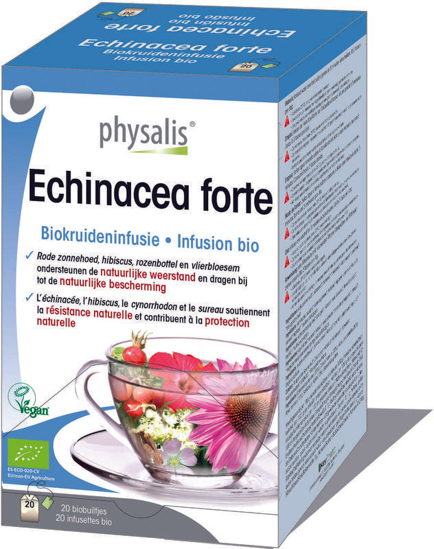 Physalis Echinacea forte infusie 20 builtjes