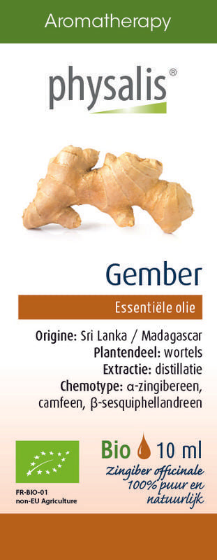 Physalis Gingembre 10 ml