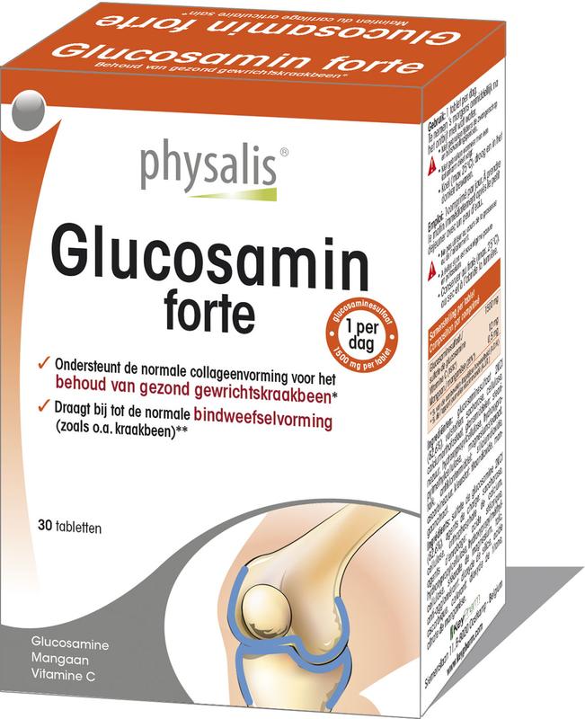 Physalis Glucosamine forte 30 comprimés