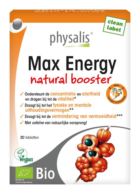 Physalis Max Energy 30 tabletten