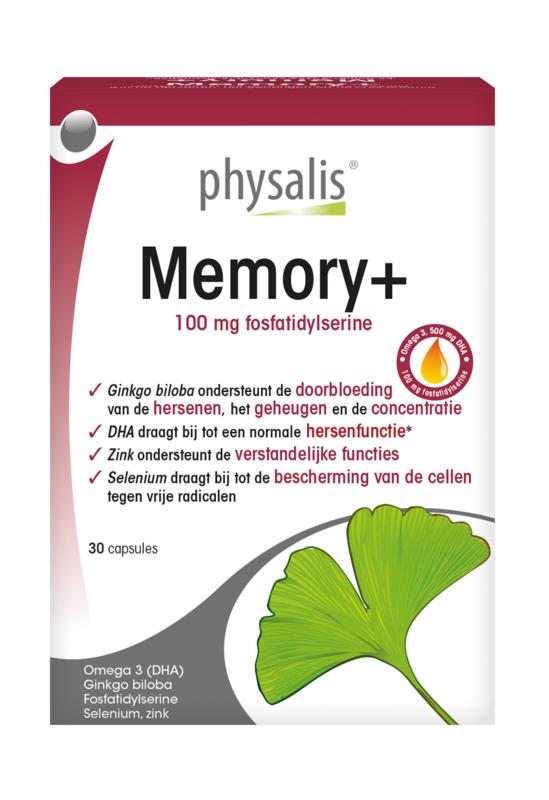 Physalis Memory + 30 capsules souples