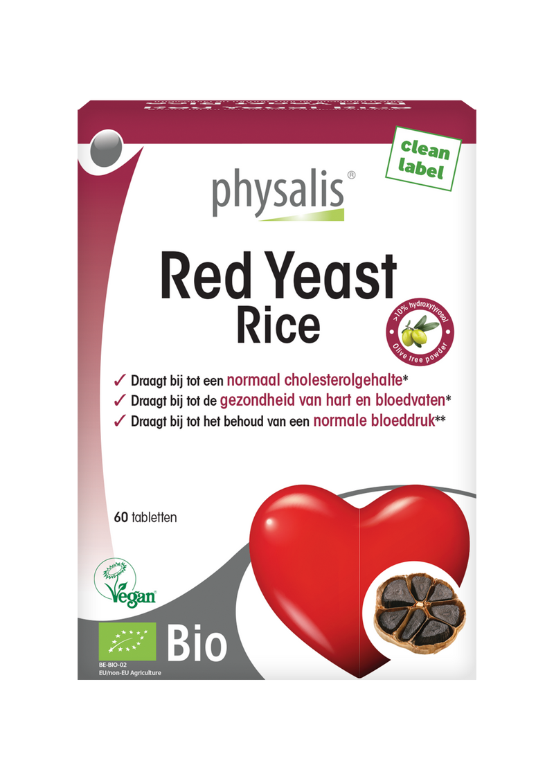 Physalis Red Yeast Rice (bio) 60 tabletten