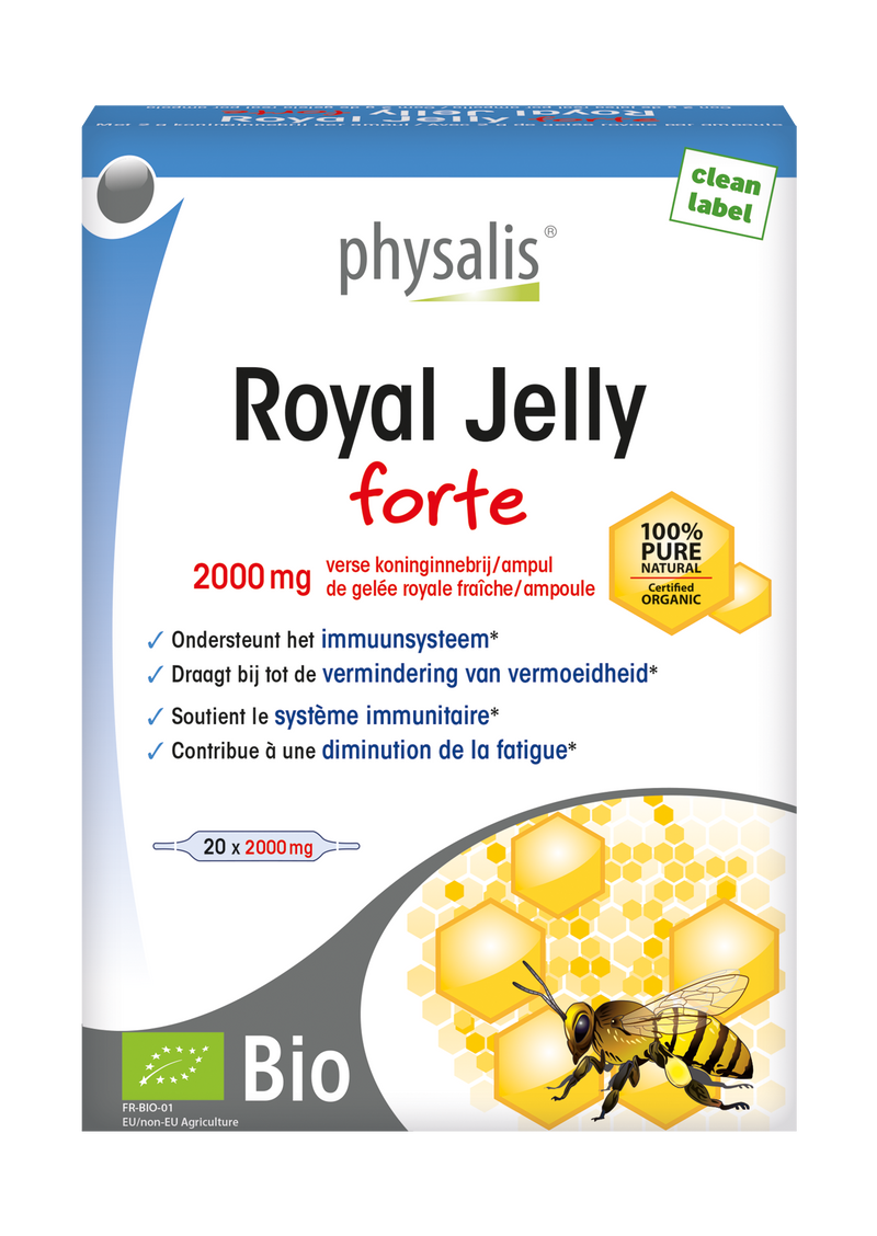 Physalis Royal Jelly Forte 2000mg 10ml  x 20 stuks