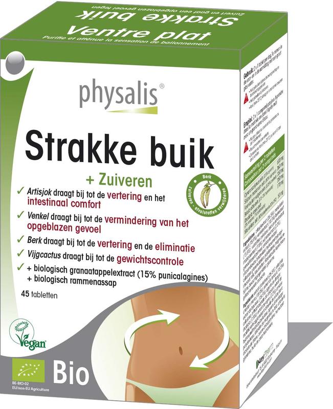 Physalis Strakke buik 45 tabletten
